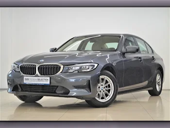 BMW  3-Series  320i  2021  Automatic  46,000 Km  4 Cylinder  Rear Wheel Drive (RWD)  Sedan  Gray  With Warranty