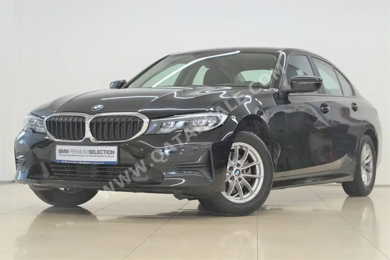 BMW  3-Series  320i  2021  Automatic  37,125 Km  4 Cylinder  Rear Wheel Drive (RWD)  Sedan  Black  With Warranty