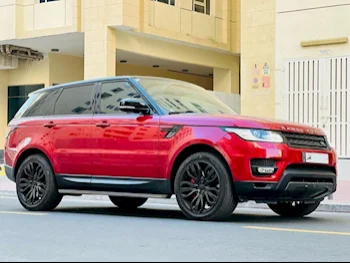 Land Rover  Range Rover  Sport Super charged  2016  Automatic  68,000 Km  8 Cylinder  Four Wheel Drive (4WD)  SUV  Red  With Warranty
