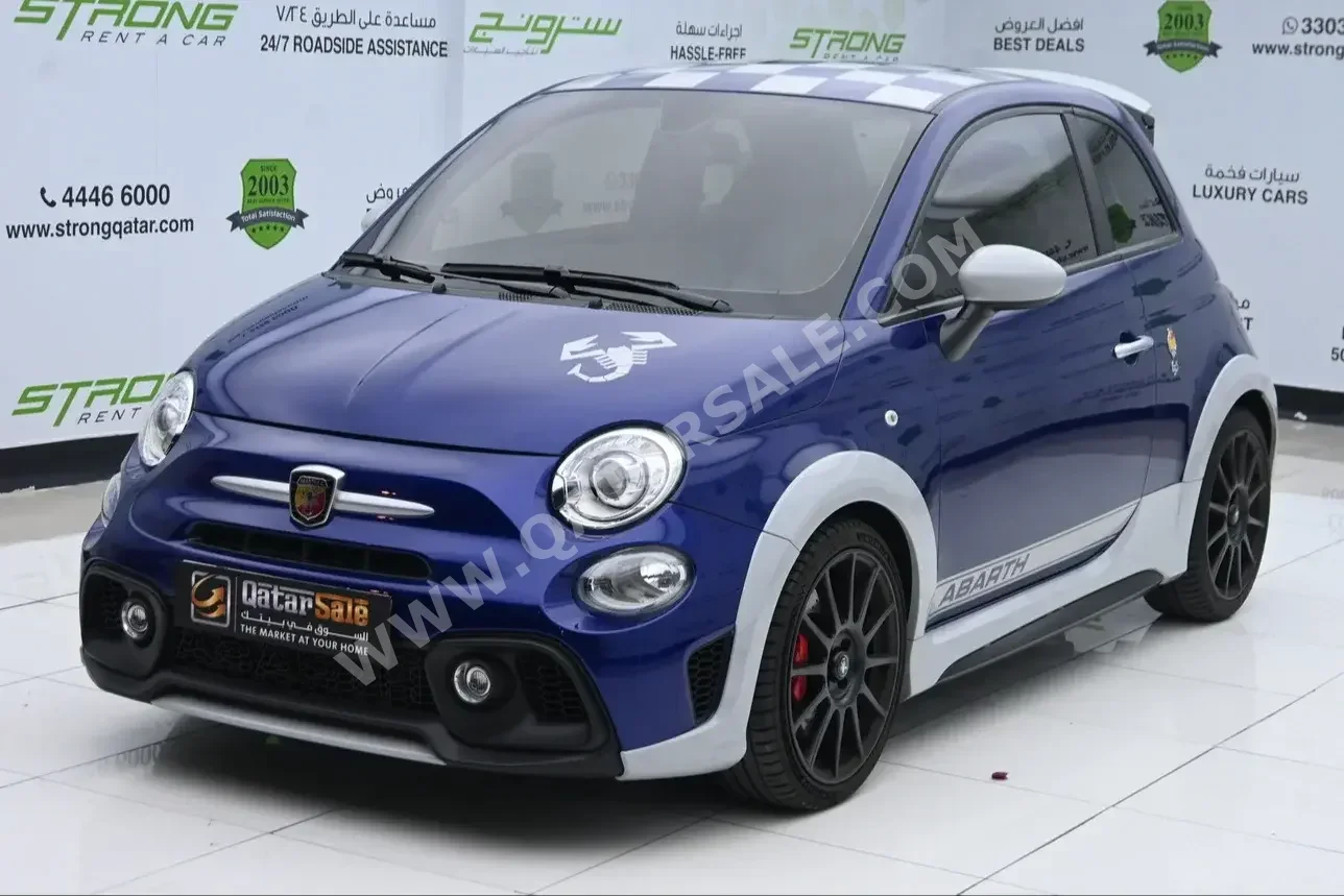 Fiat  695  Abarth  2020  Automatic  10,000 Km  4 Cylinder  Front Wheel Drive (FWD)  Hatchback  Blue  With Warranty