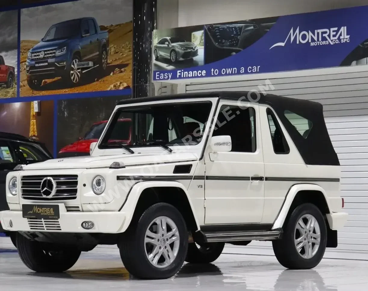 Mercedes-Benz  G-Class  500  2012  Automatic  14,000 Km  8 Cylinder  Four Wheel Drive (4WD)  SUV  White