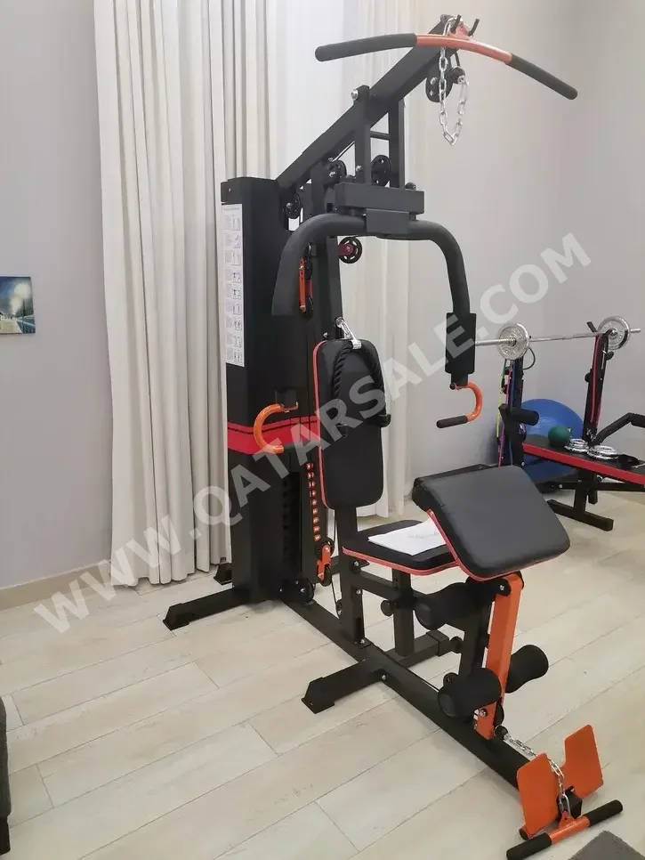 Gym Equipment Machines Body Weight  Black  2022  60 Kg  Warranty  With Cushions  With Installation  With Delivery
