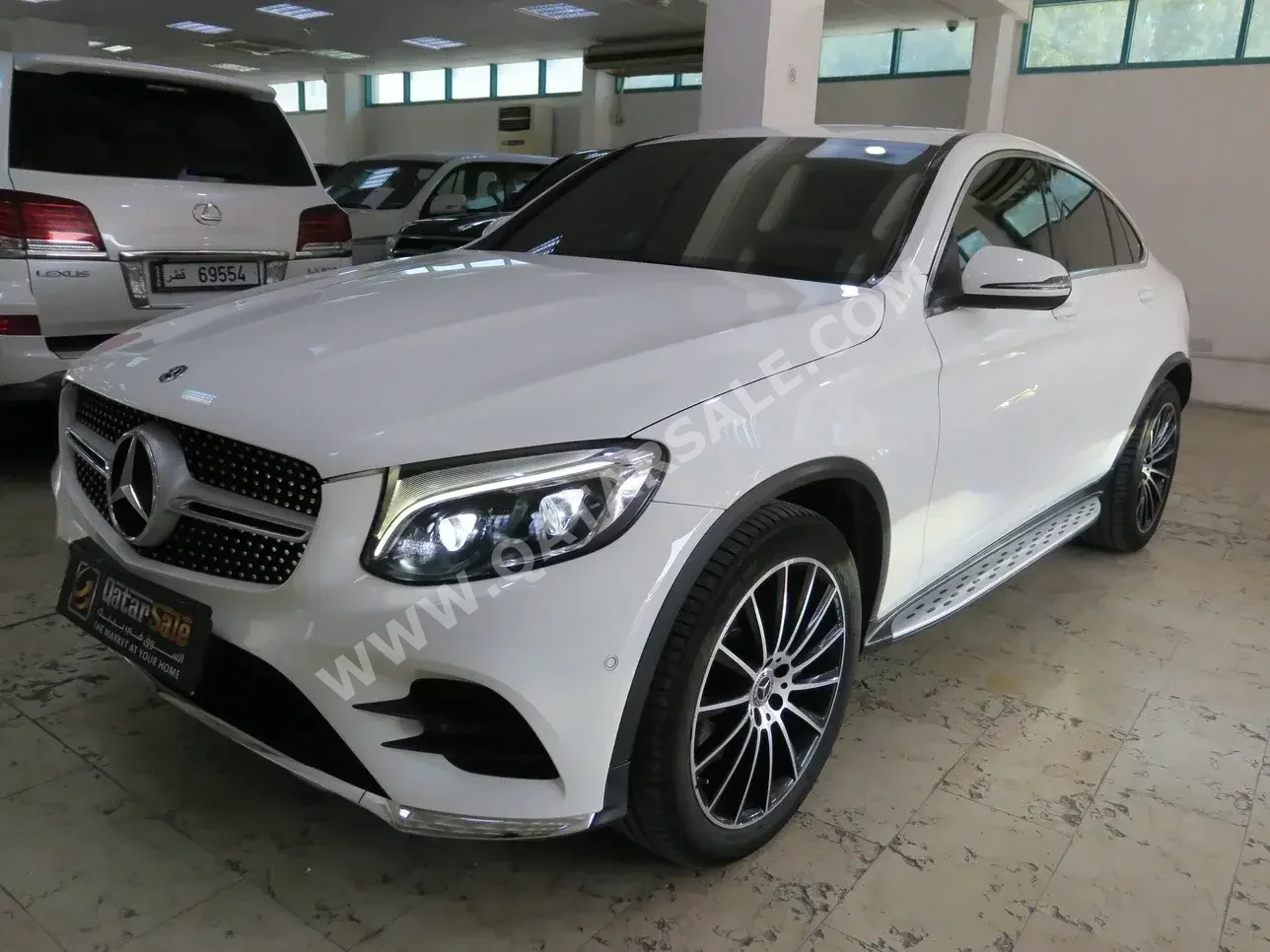 Mercedes-Benz  GLC  250  2018  Automatic  68,000 Km  4 Cylinder  Four Wheel Drive (4WD)  SUV  White