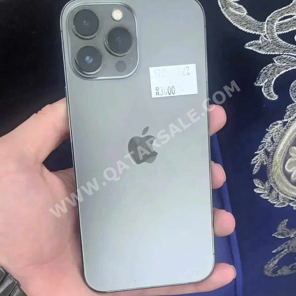 Apple  - iPhone 13  - Pro Max  - Grey  - 512 GB  - Under Warranty
