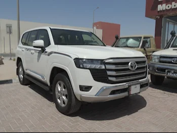 Toyota  Land Cruiser  GXR Twin Turbo  2023  Automatic  57,000 Km  6 Cylinder  Four Wheel Drive (4WD)  SUV  White  With Warranty