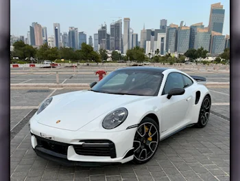 Porsche  911  Turbo S  2021  Automatic  36,000 Km  6 Cylinder  Rear Wheel Drive (RWD)  Coupe / Sport  White  With Warranty