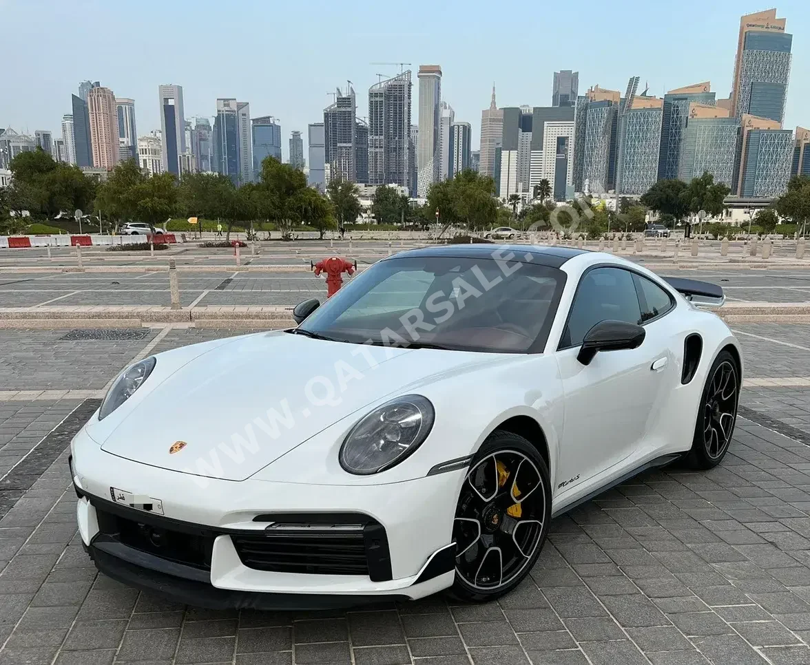 Porsche  911  Turbo S  2021  Automatic  36,000 Km  6 Cylinder  Rear Wheel Drive (RWD)  Coupe / Sport  White  With Warranty