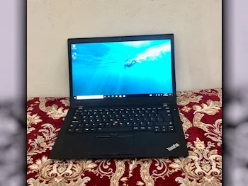 Laptops Lenovo  - ThinkPad  - Black  - Windows 10  - Intel  - Core i5  -Memory (Ram): 8 GB