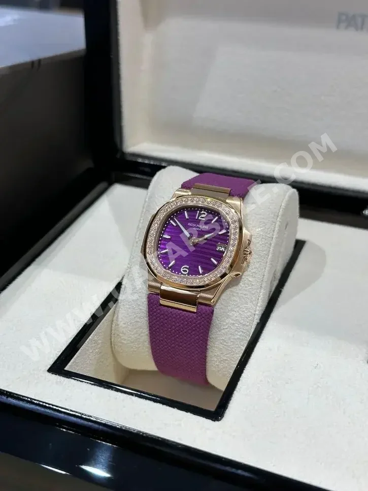 Watches - Patek Philippe  - Analogue Watches  - Lilac  - Women Watches