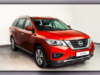 Nissan  Pathfinder  2020  Automatic  49,876 Km  6 Cylinder  All Wheel Drive (AWD)  SUV  Red