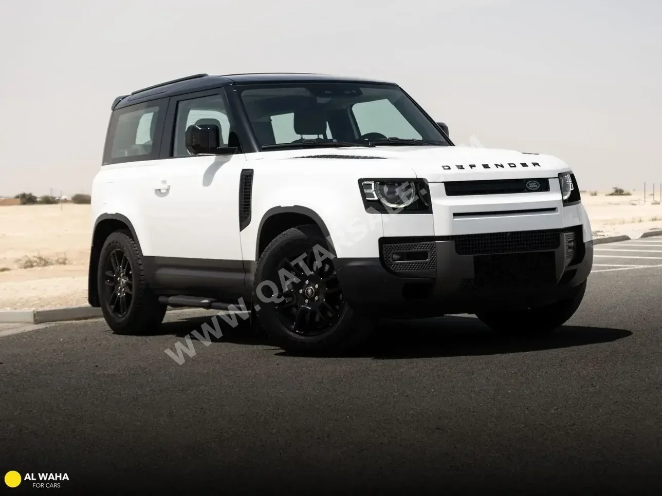 Land Rover  Defender  90 HSE  2022  Automatic  51,000 Km  6 Cylinder  Four Wheel Drive (4WD)  SUV  White  With Warranty
