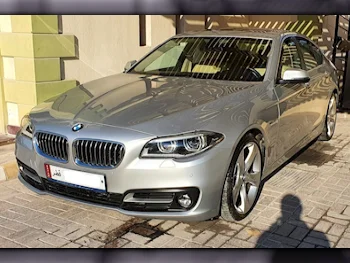 BMW  5-Series  520i  2015  Automatic  144,000 Km  4 Cylinder  Rear Wheel Drive (RWD)  Sedan  Silver