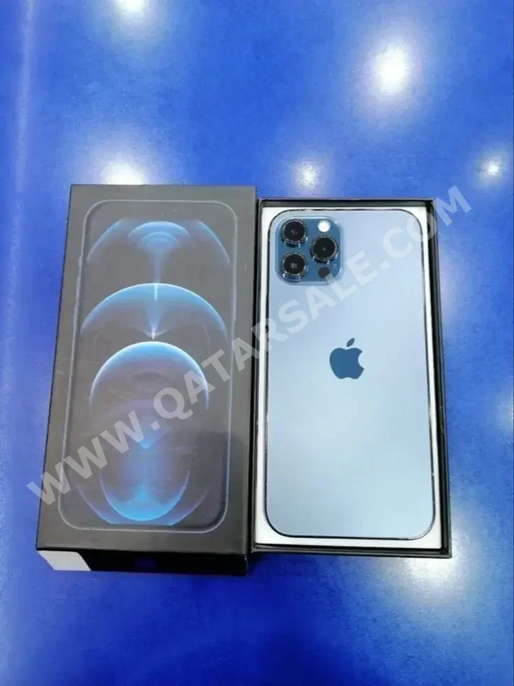 Apple  - iPhone 12  - Pro Max  - Blue  - 128 GB  - Under Warranty