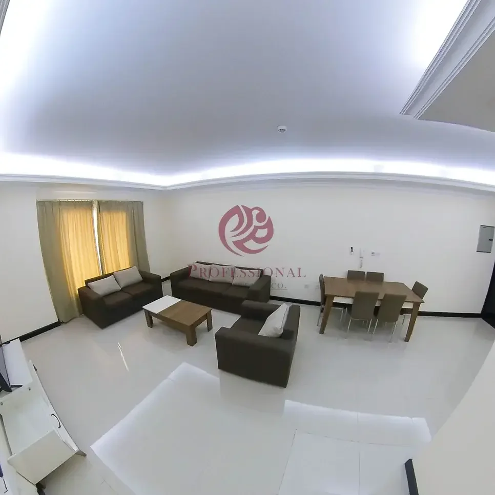 3 غرف نوم  شقة  للايجار  في الدوحة -  فريج النصر  مفروشة بالكامل