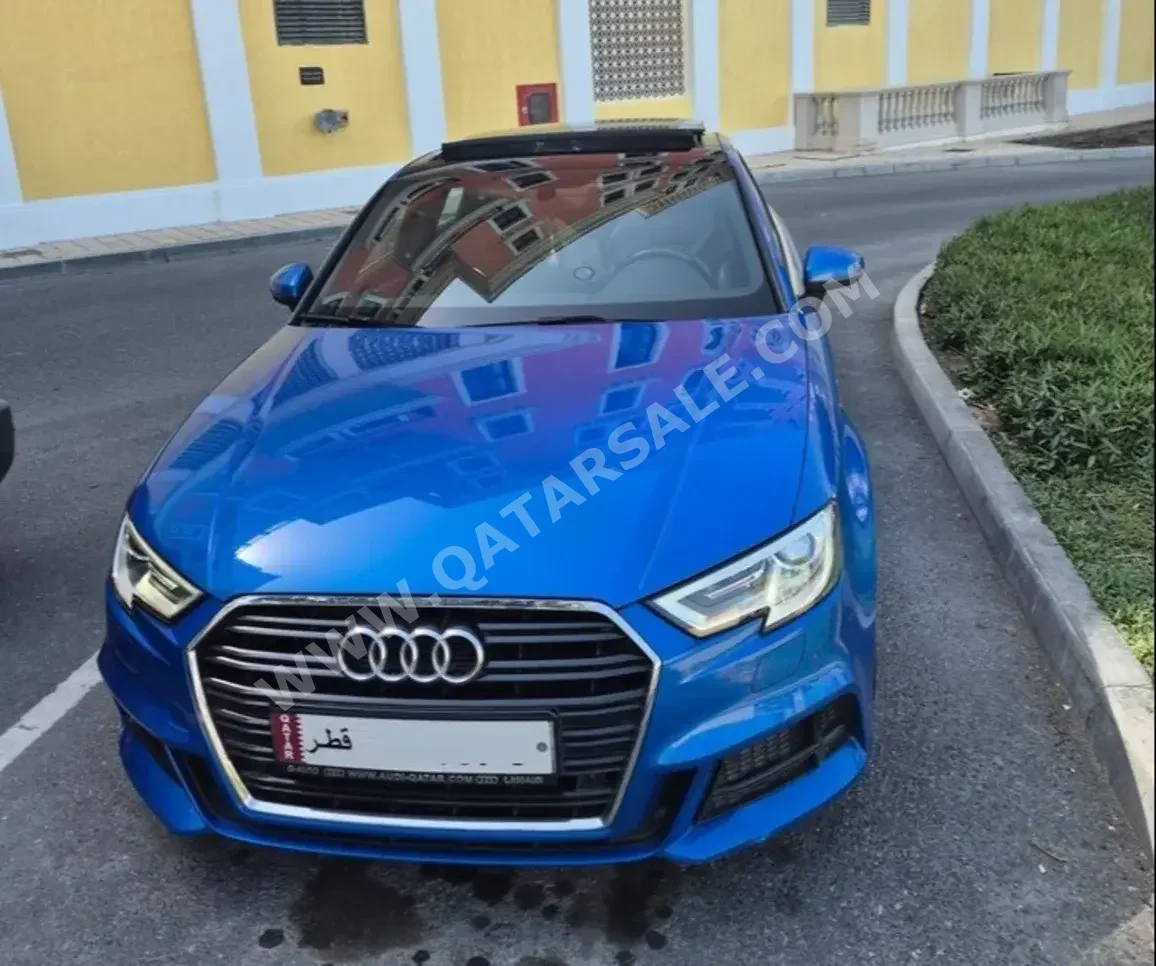 Audi  A3  S-Line  2019  Automatic  62,000 Km  4 Cylinder  Four Wheel Drive (4WD)  Sedan  Blue