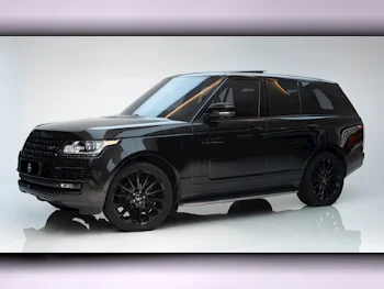 Land Rover  Range Rover  Vogue  Autobiography  2015  Automatic  135,000 Km  8 Cylinder  Four Wheel Drive (4WD)  SUV  Black