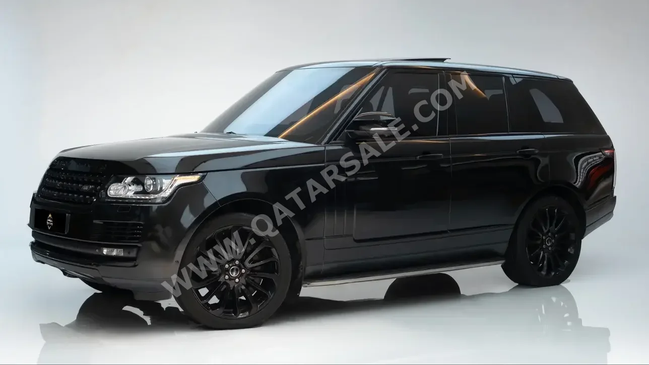 Land Rover  Range Rover  Vogue  Autobiography  2015  Automatic  135,000 Km  8 Cylinder  Four Wheel Drive (4WD)  SUV  Black