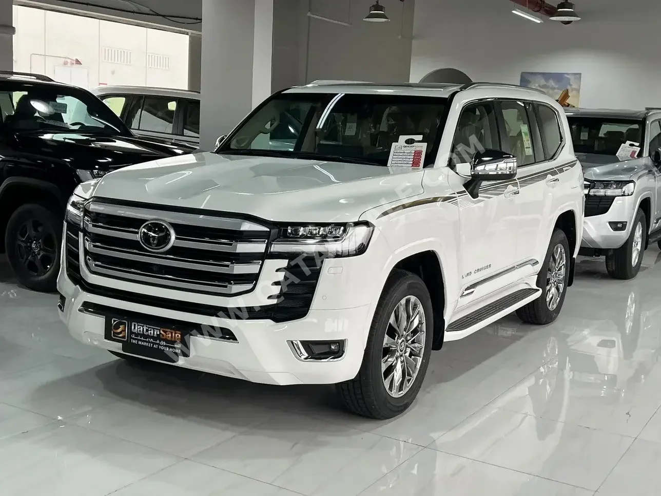 Toyota  Land Cruiser  VXR Twin Turbo  2023  Automatic  0 Km  6 Cylinder  Four Wheel Drive (4WD)  SUV  White  With Warranty