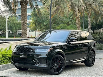 Land Rover  Range Rover  Sport HSE  2021  Automatic  72,000 Km  8 Cylinder  Four Wheel Drive (4WD)  SUV  Black