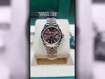 Watches - Rolex  - Analogue Watches  - Brown  - Women Watches