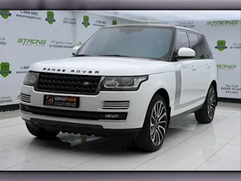 Land Rover  Range Rover  Vogue SE Super charged  2013  Automatic  183,000 Km  8 Cylinder  Four Wheel Drive (4WD)  SUV  White