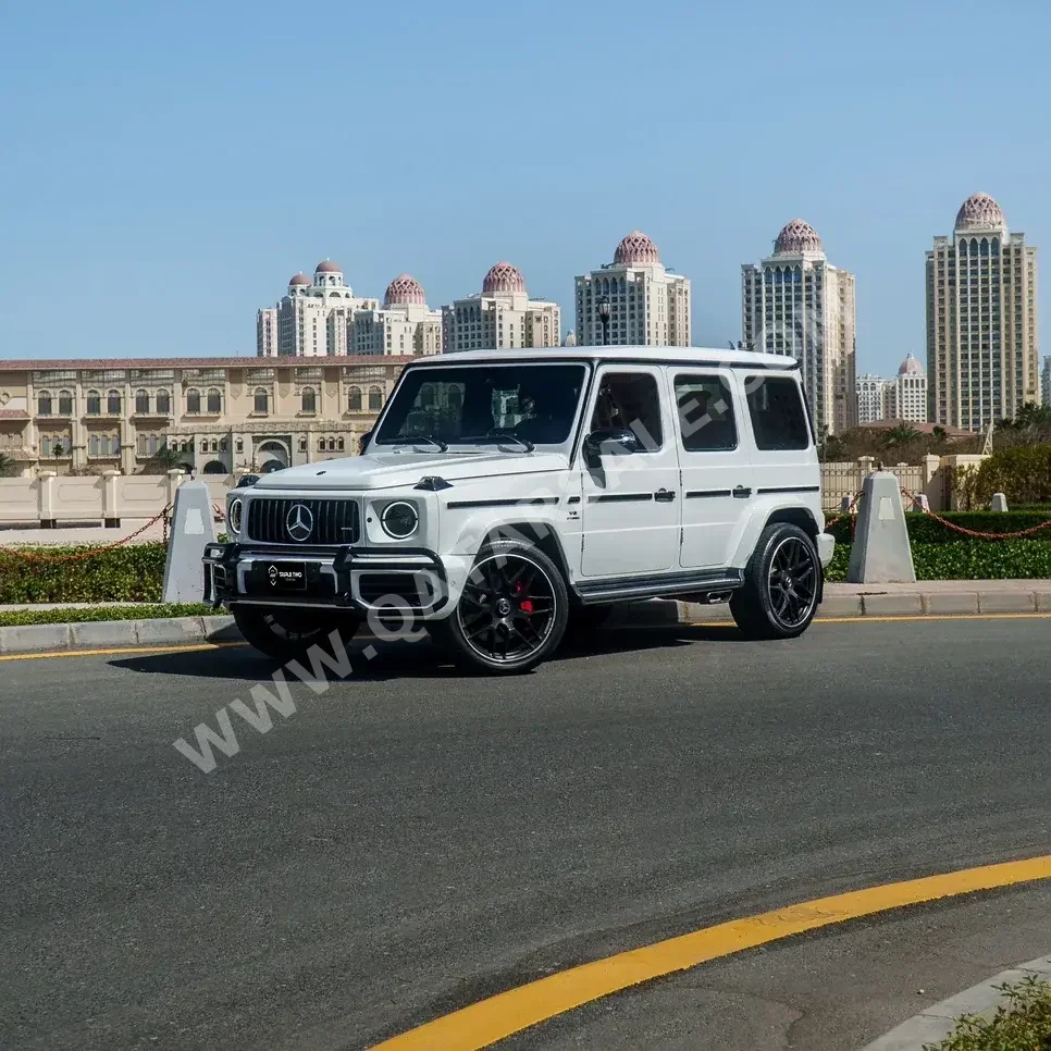 Mercedes-Benz  G-Class  63 AMG  2020  Automatic  33,000 Km  8 Cylinder  Four Wheel Drive (4WD)  SUV  White
