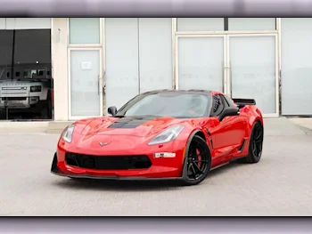 Chevrolet  Corvette  Grand Sport  2017  Automatic  55,000 Km  8 Cylinder  Rear Wheel Drive (RWD)  Coupe / Sport  Red