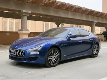 Maserati  Ghibli  Gran Lusso  2019  Automatic  51,000 Km  6 Cylinder  Rear Wheel Drive (RWD)  Sedan  Blue