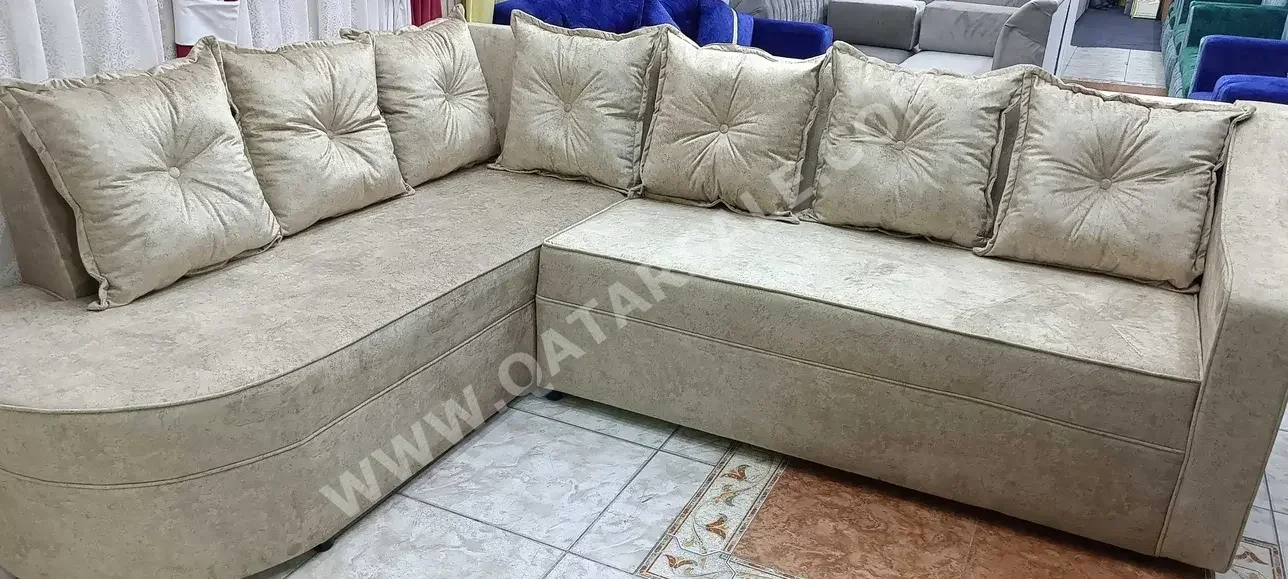 Sofas, Couches & Chairs L shape  Beige