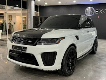 Land Rover  Range Rover  Sport SVR  2019  Automatic  46,000 Km  8 Cylinder  Four Wheel Drive (4WD)  SUV  White