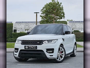 Land Rover  Range Rover  Sport Autobiography  2014  Automatic  158,576 Km  8 Cylinder  Four Wheel Drive (4WD)  SUV  White