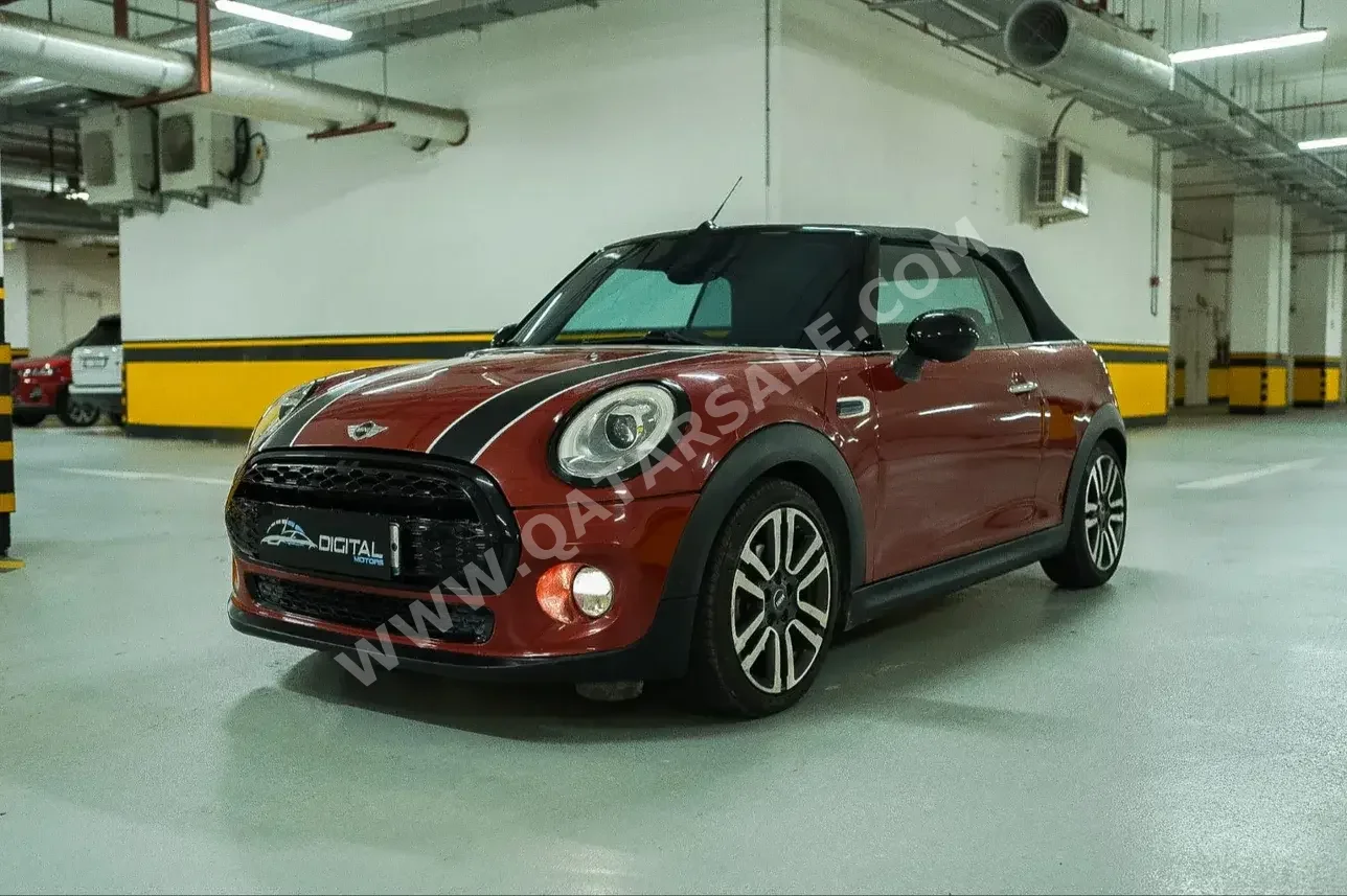  Mini  Cooper  2017  Automatic  100,000 Km  4 Cylinder  Front Wheel Drive (FWD)  Hatchback  Red  With Warranty