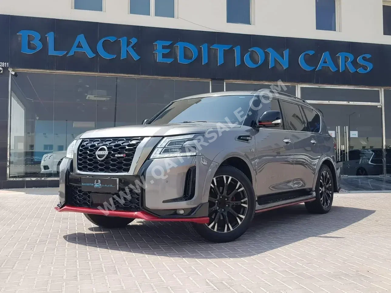 Nissan  Patrol  LE  2018  Automatic  79,000 Km  8 Cylinder  Four Wheel Drive (4WD)  SUV  Gray