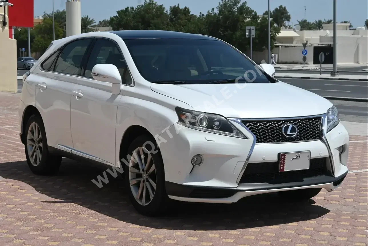 Lexus  RX  350  2013  Automatic  177,800 Km  6 Cylinder  Four Wheel Drive (4WD)  SUV  White