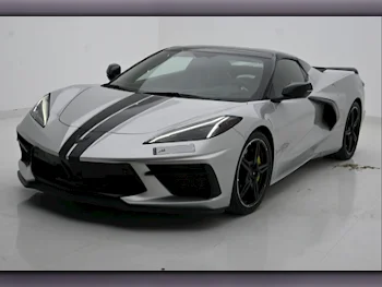 Chevrolet  Corvette  C8  2020  Automatic  45,000 Km  8 Cylinder  Rear Wheel Drive (RWD)  Coupe / Sport  Silver  With Warranty
