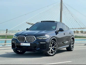 BMW  X-Series  X6  2020  Automatic  84,000 Km  6 Cylinder  Four Wheel Drive (4WD)  SUV  Black