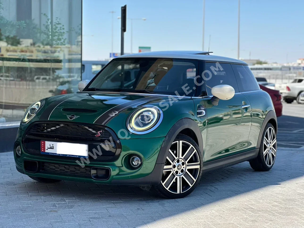 Mini  Cooper  S  2020  Automatic  35,000 Km  4 Cylinder  Front Wheel Drive (FWD)  Hatchback  Green  With Warranty