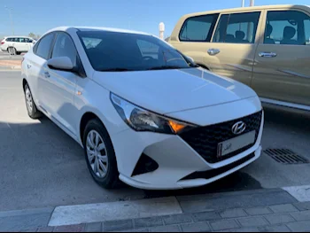  Hyundai  Accent  2023  Automatic  41,000 Km  4 Cylinder  Front Wheel Drive (FWD)  Sedan  White  With Warranty