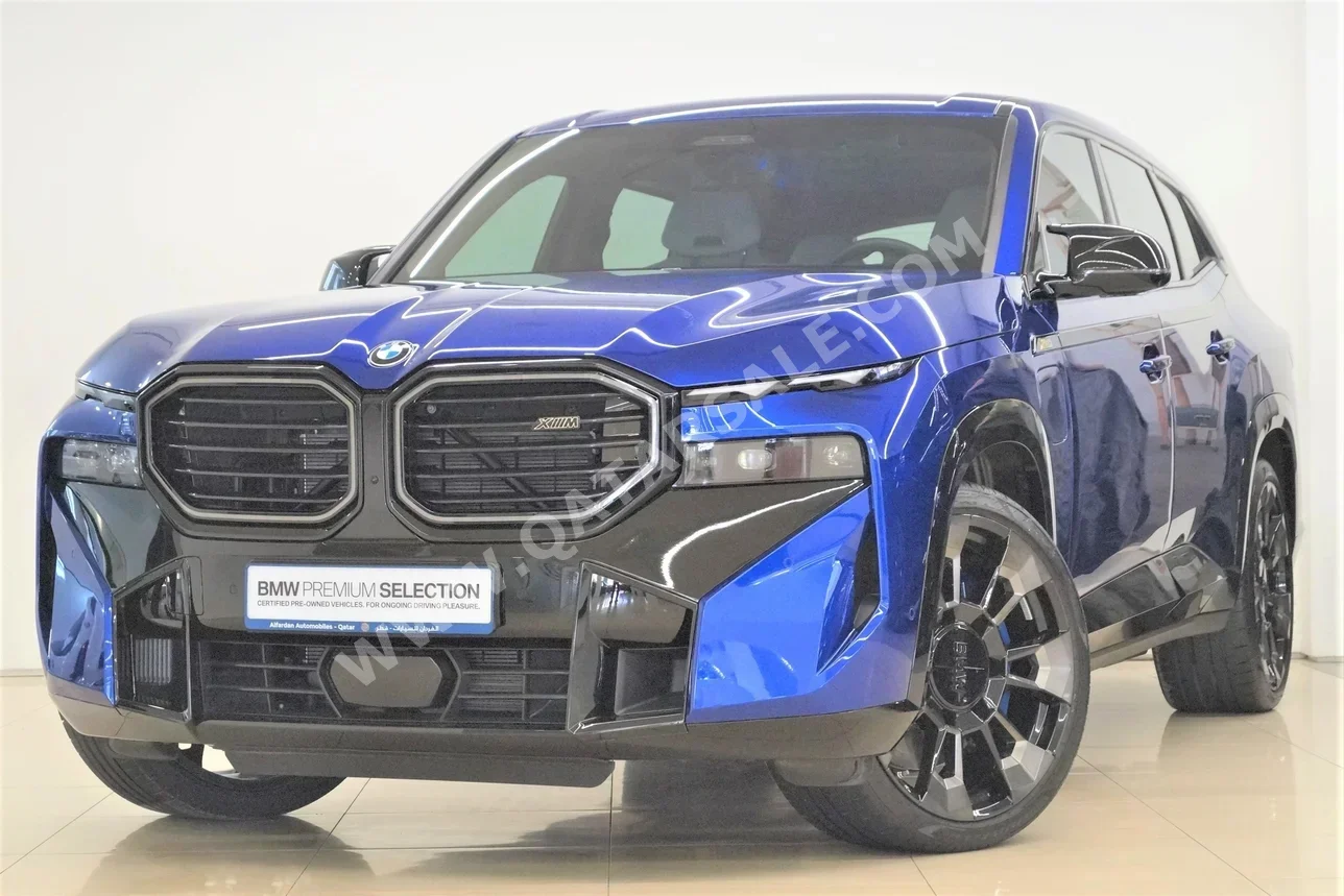 BMW  XM  2023  Automatic  5,725 Km  8 Cylinder  All Wheel Drive (AWD)  SUV  Blue  With Warranty