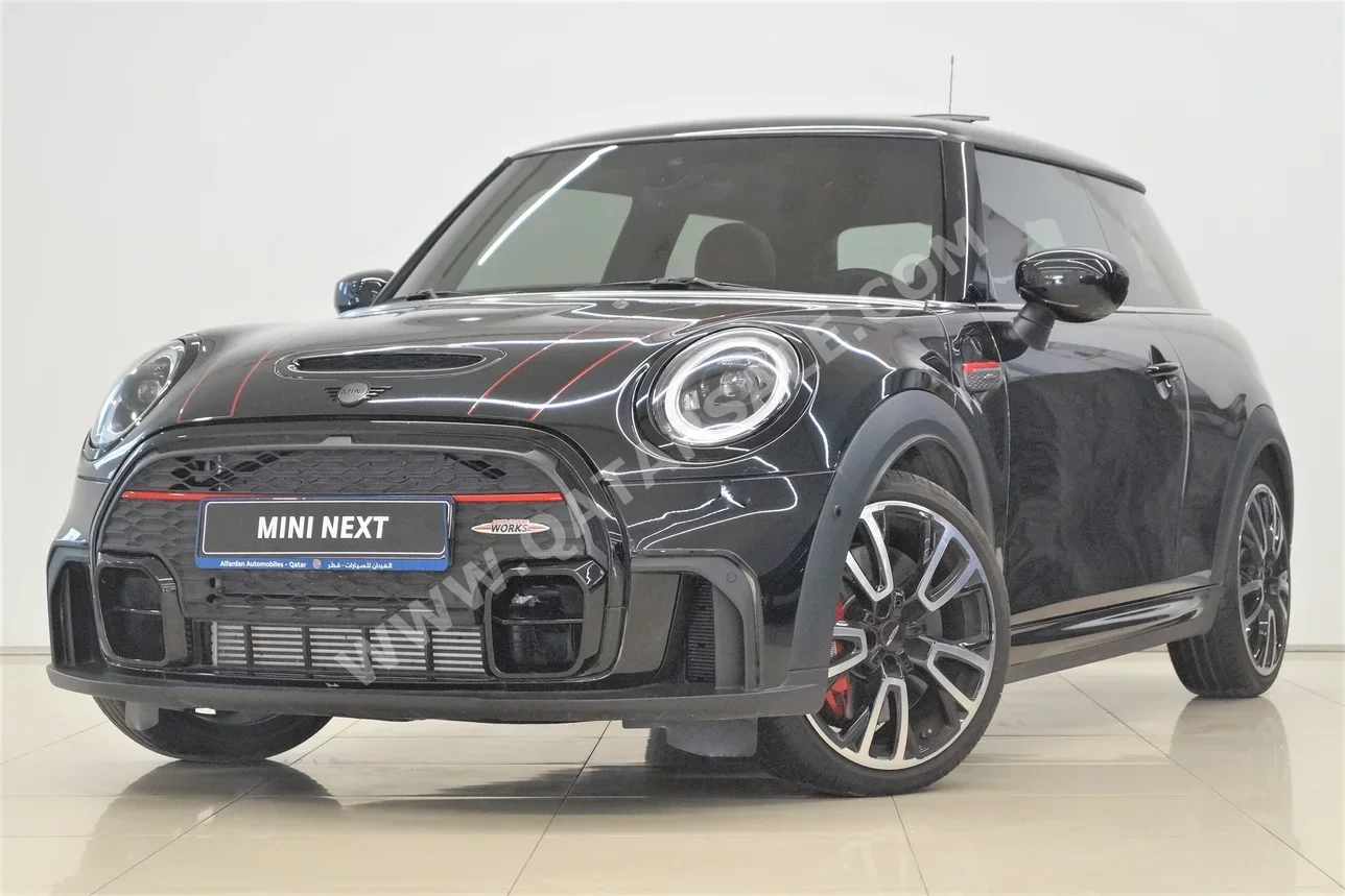 Mini  Cooper  JCW  2023  Automatic  16,875 Km  4 Cylinder  Front Wheel Drive (FWD)  Hatchback  Black  With Warranty