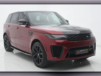 Land Rover  Range Rover  Sport Autobiography  2015  Automatic  122,000 Km  8 Cylinder  Four Wheel Drive (4WD)  SUV  Red