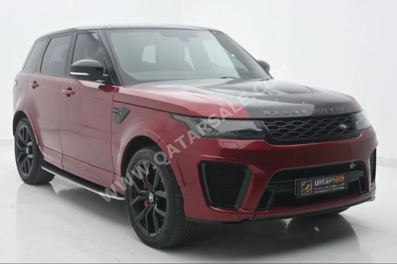 Land Rover  Range Rover  Sport Autobiography  2015  Automatic  122,000 Km  8 Cylinder  Four Wheel Drive (4WD)  SUV  Red