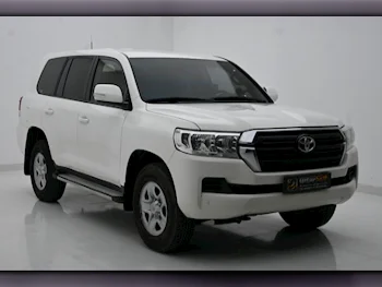 Toyota  Land Cruiser  GX  2021  Automatic  112,000 Km  6 Cylinder  Four Wheel Drive (4WD)  SUV  White  With Warranty