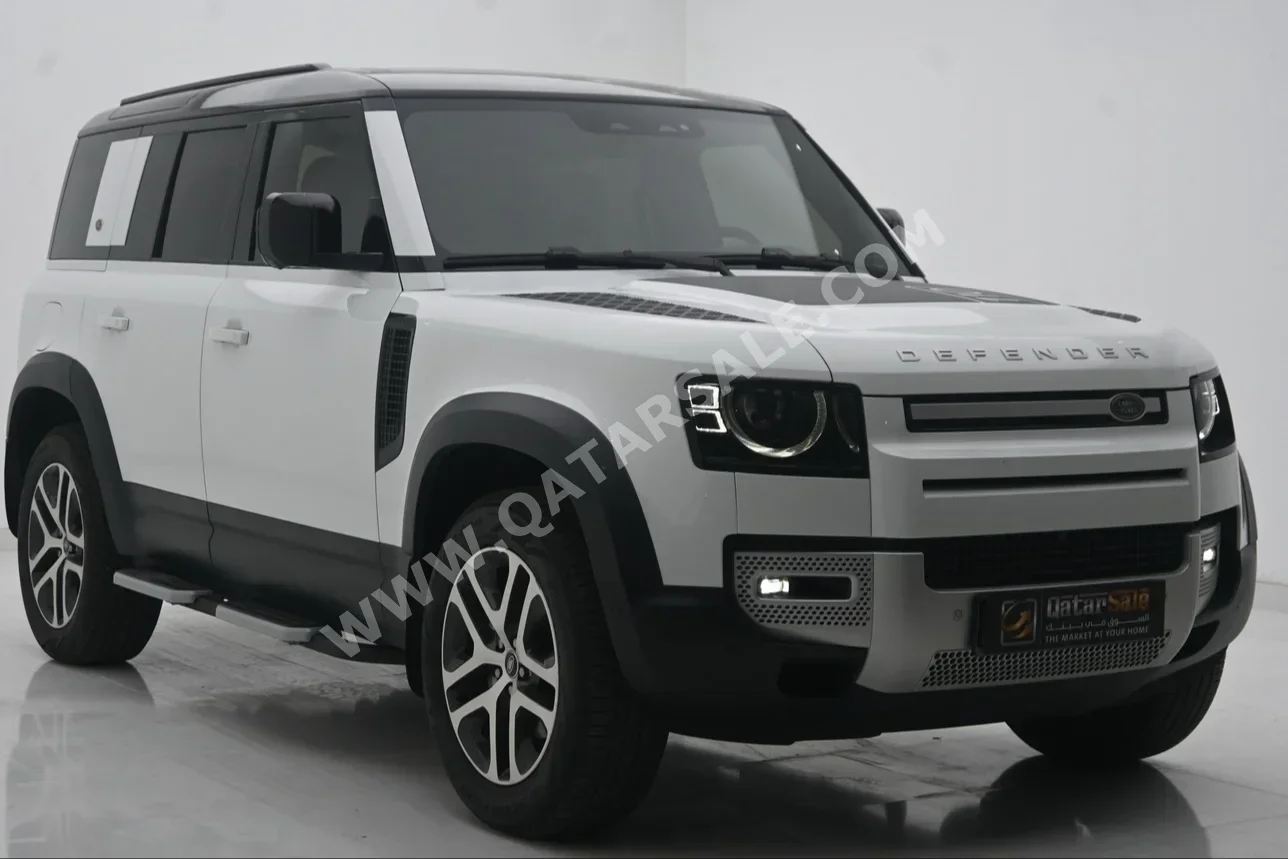 Land Rover  Defender  110 SE  2023  Automatic  23,000 Km  4 Cylinder  Four Wheel Drive (4WD)  SUV  White  With Warranty