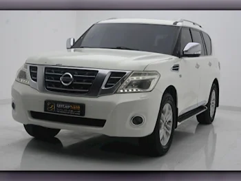 Nissan  Patrol  LE  2010  Automatic  282,000 Km  8 Cylinder  Four Wheel Drive (4WD)  SUV  White