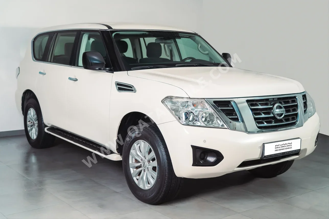 Nissan  Patrol  XE  2019  Automatic  106,659 Km  6 Cylinder  Four Wheel Drive (4WD)  SUV  White