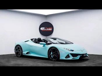 Lamborghini  Huracan  EVO  2020  Automatic  19,581 Km  10 Cylinder  All Wheel Drive (AWD)  Coupe / Sport  Blue