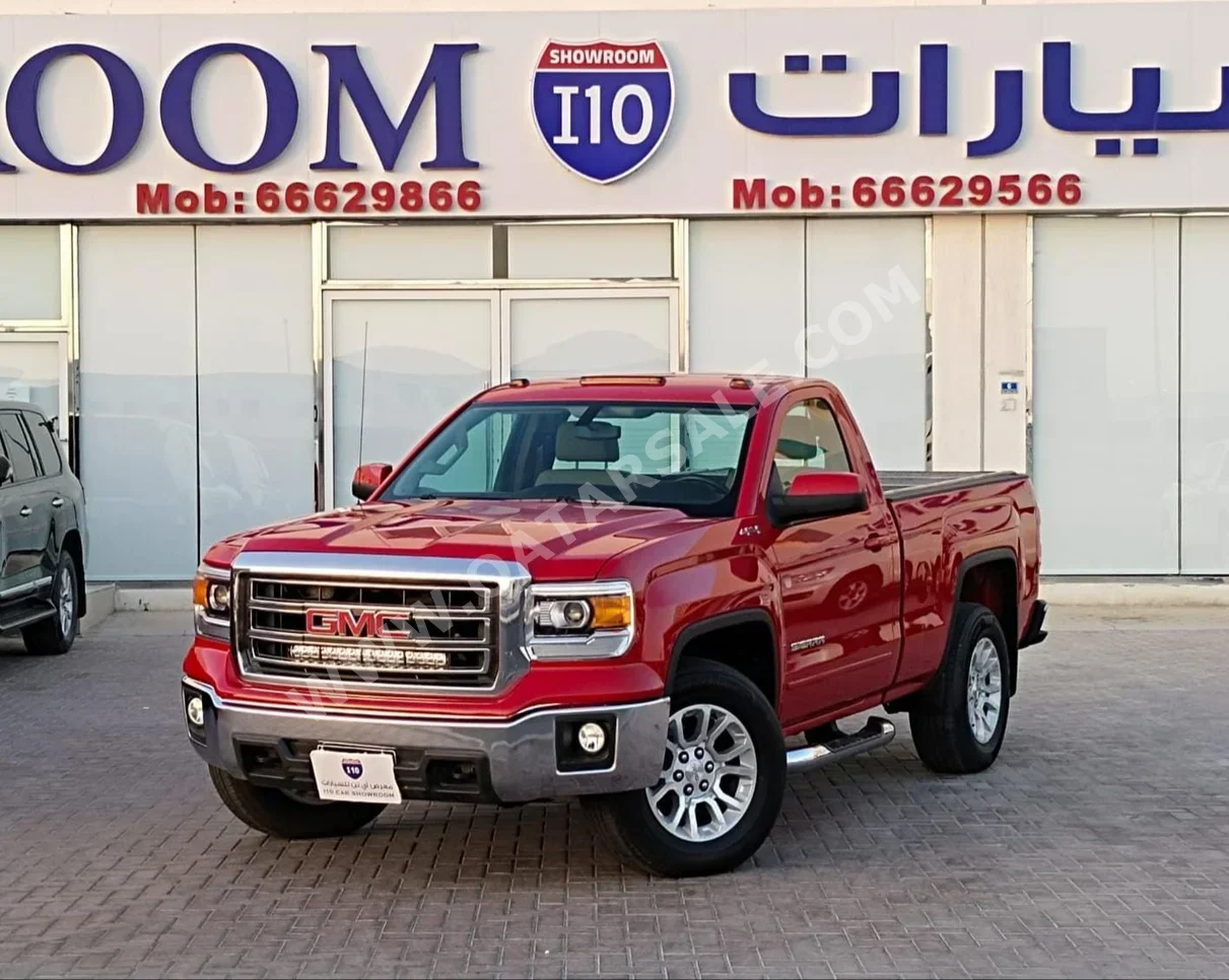 GMC  Sierra  SLT  2014  Automatic  50,000 Km  8 Cylinder  Four Wheel Drive (4WD)  Pick Up  Red