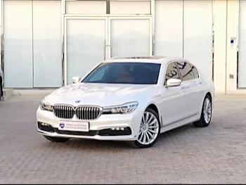 BMW  7-Series  730 Li  2019  Automatic  49,000 Km  4 Cylinder  Rear Wheel Drive (RWD)  Sedan  White