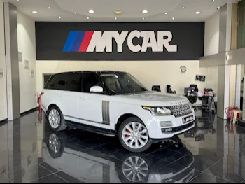 Land Rover  Range Rover  Vogue SE  2014  Automatic  191,000 Km  8 Cylinder  Four Wheel Drive (4WD)  SUV  White